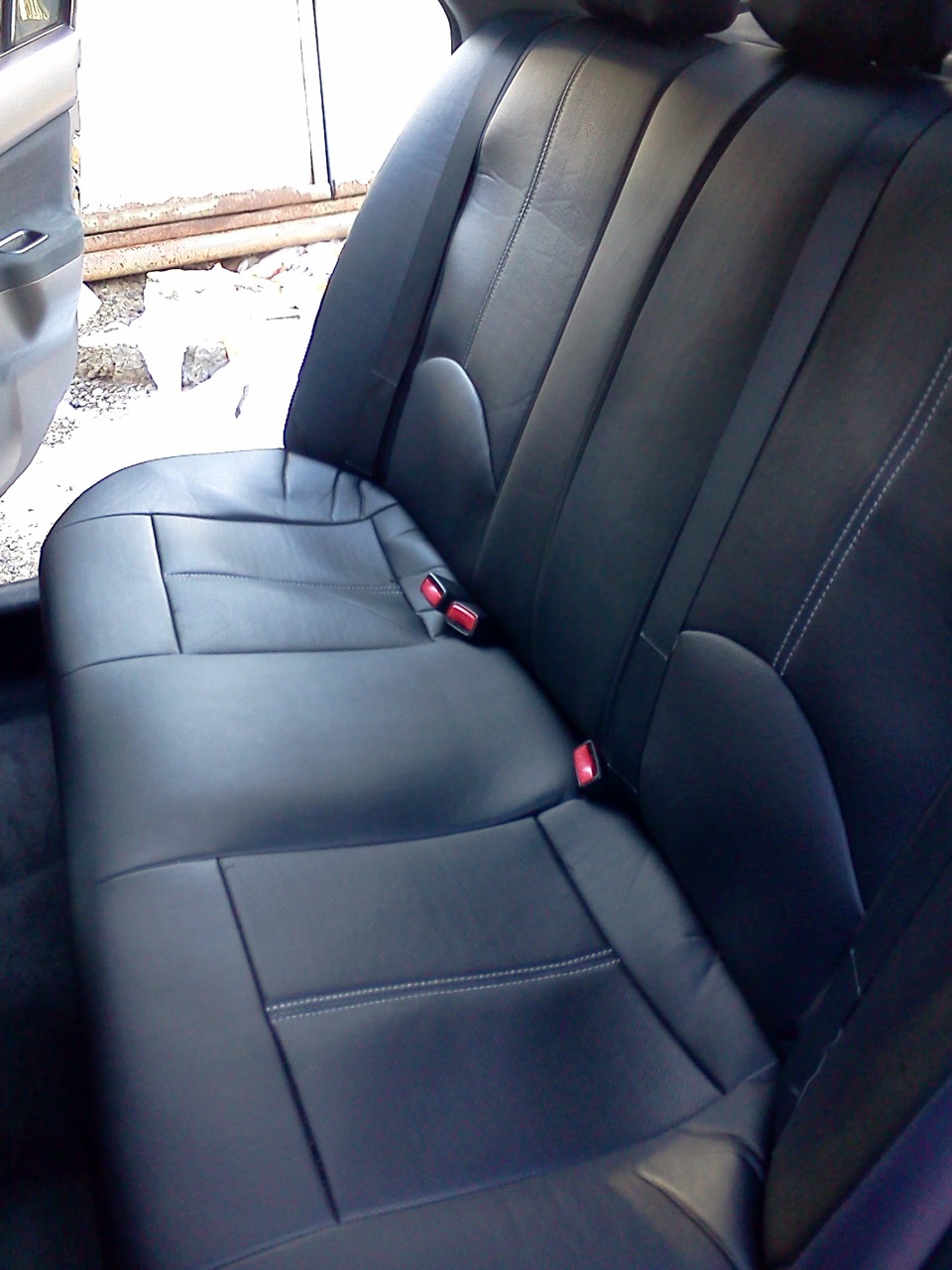 Чехлы на сиденья — Mitsubishi Lancer IX, 1,6 л, 2005 года | аксессуары ...