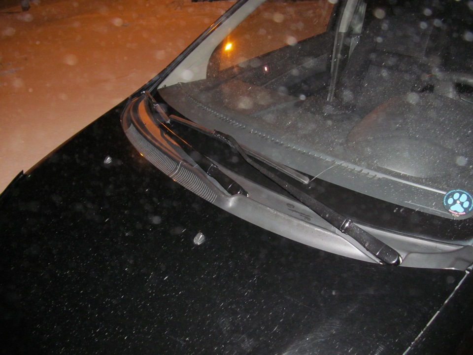 Покрасили дворники) — Hyundai Getz, 1,4 л, 2007 года | аксессуары | DRIVE2