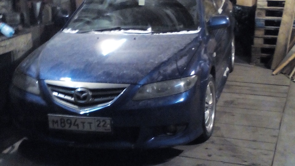Бортжурнал Mazda Atenza Синий Утюг