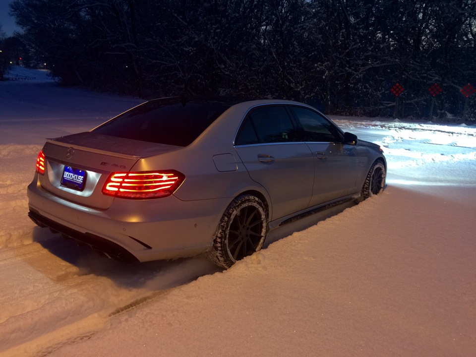 Mercedes Benz c450 зима