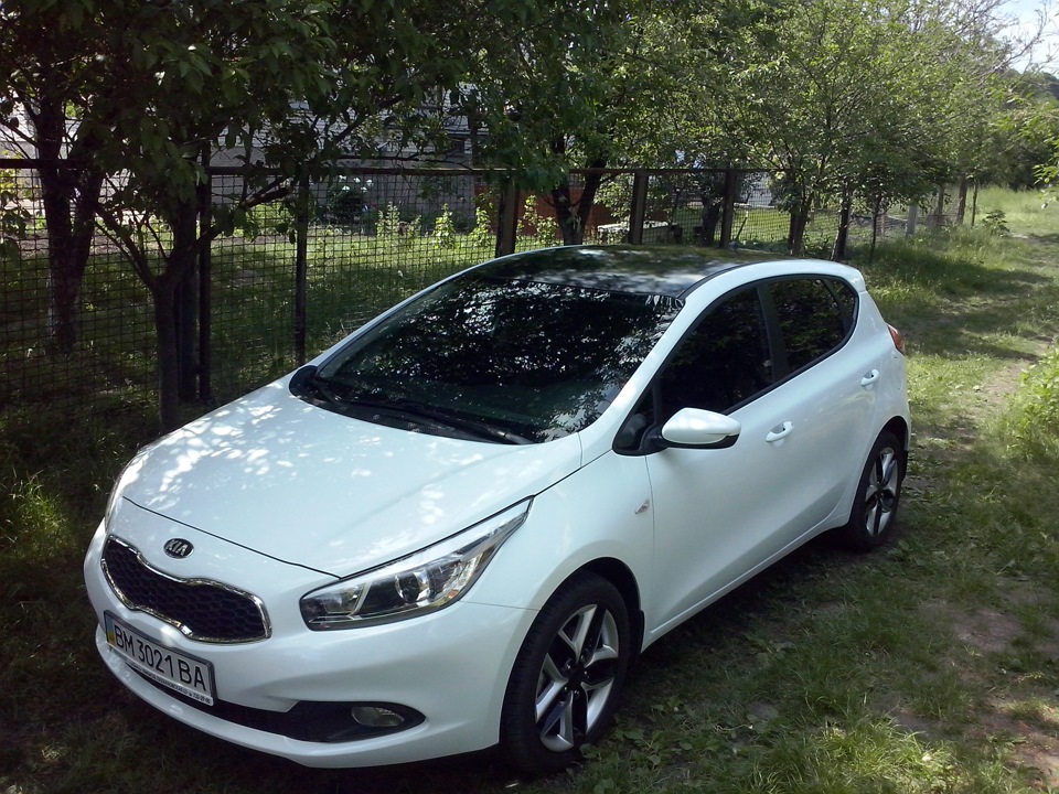 Kia Ceed ed черная крыша