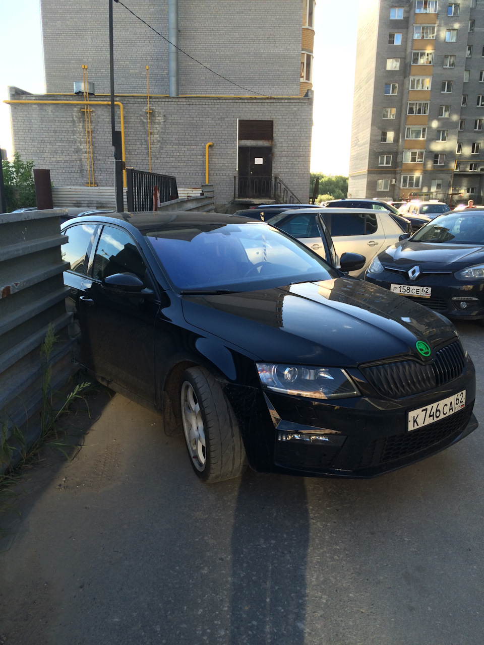 Злой рок? Злые языки? Зависть? Судьба?(( — Skoda Octavia A7 Mk3, 2 л, 2014  года | ДТП | DRIVE2