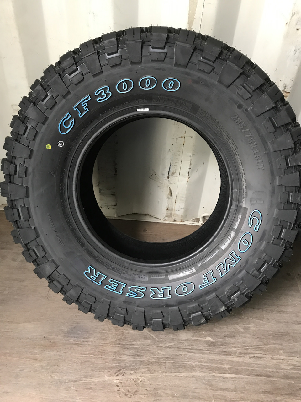 Comforser cf3000 285/75 R16 126/123Q 10PR +видео — Shina116.ru на DRIVE2