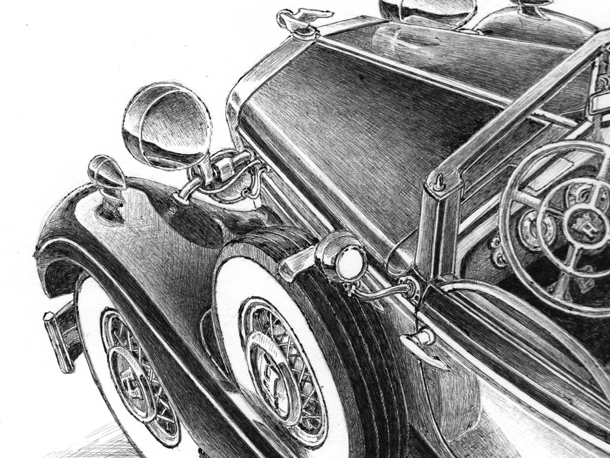 Horch 853 чертежи