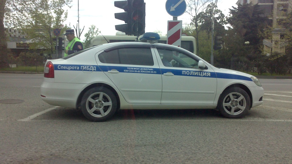 Skoda Octavia RS Police