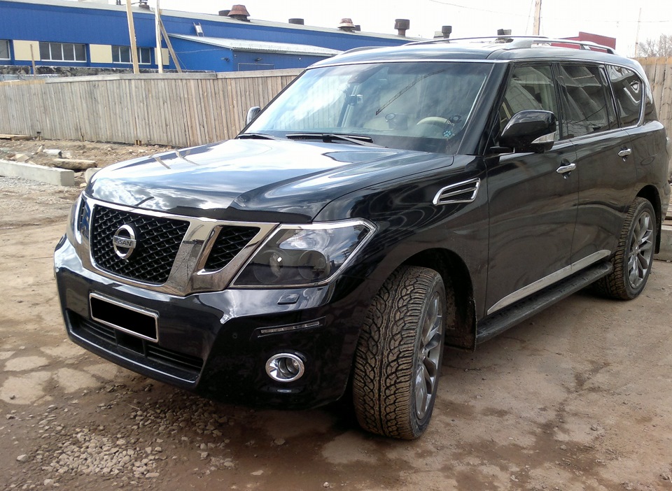 фары nissan patrol y62