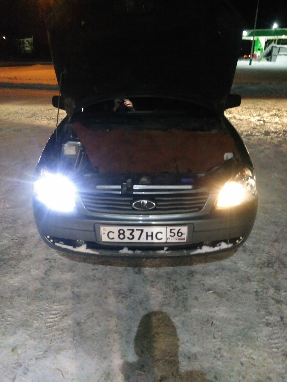 Габариты — Lada Приора хэтчбек, 1,6 л, 2011 года | стайлинг | DRIVE2