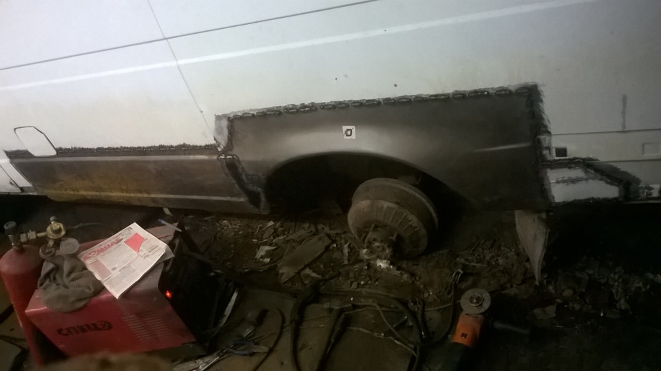 арки от газели — ГАЗ Соболь, 2,4 л, 1999 года | кузовной ремонт | DRIVE2