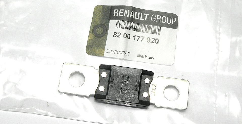 Большой предохранитель плюсовой клемы! — Renault Grand Scenic II, 1,5 л ...