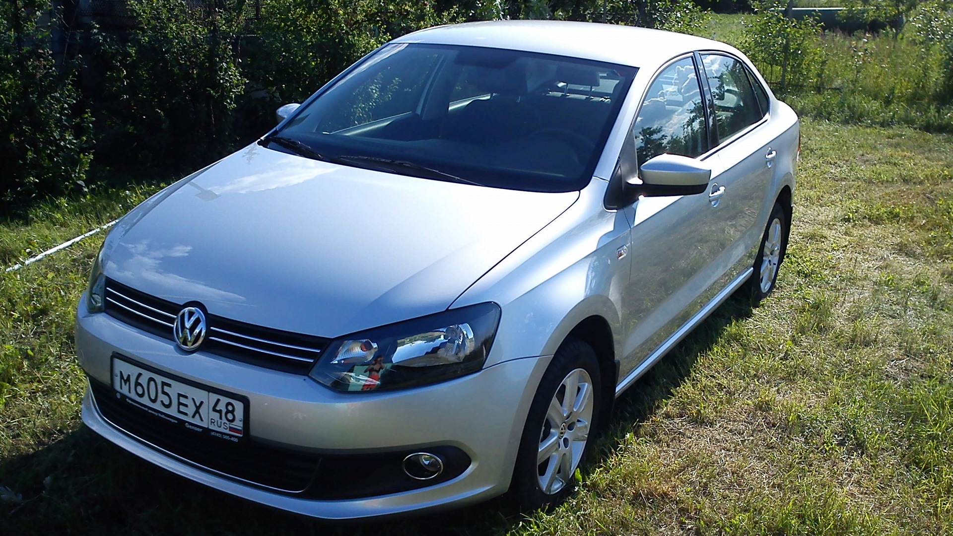 Volkswagen Polo Sedan 1.6 бензиновый 2013 | Немецкий Poloкровка на DRIVE2