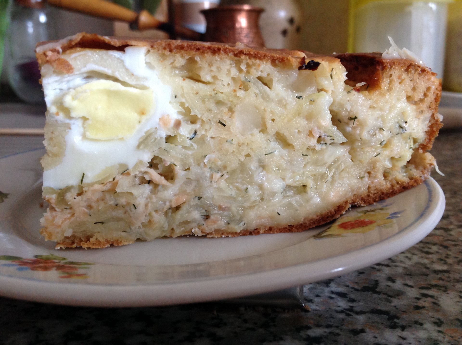 Заливной пирог с фило. Заливной пирог с мясом