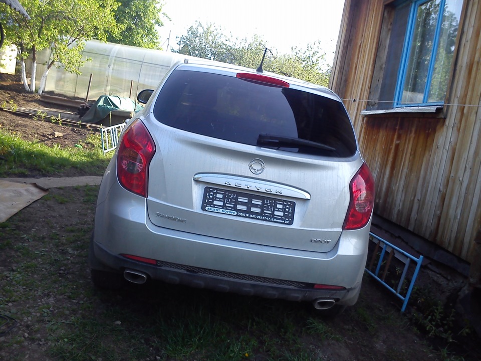 2.Тонировка — SsangYong Actyon (2G), 2 л, 2013 года | стайлинг | DRIVE2