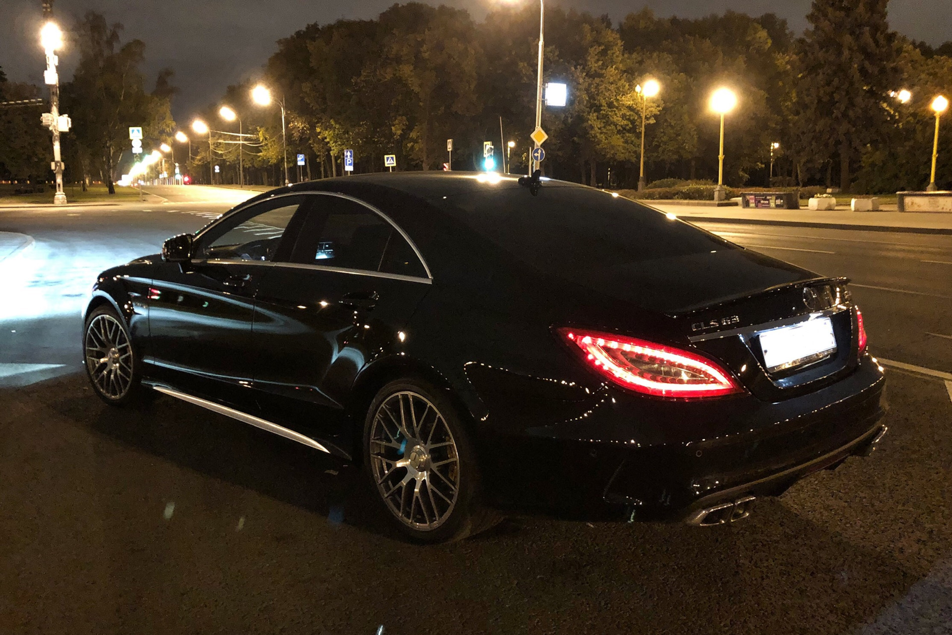 Мерседес CLS 63 AMG тонированный