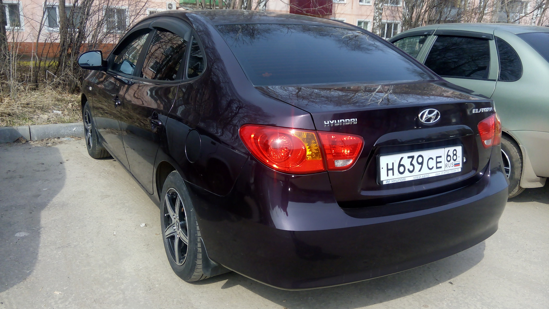 Hyundai Elantra (4G) 1.6 бензиновый 2009 | Баклан на DRIVE2