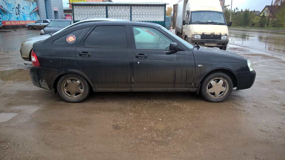 печальный опыт в посадке … — Lada Приора хэтчбек, 1,6 л, 2010 года ...