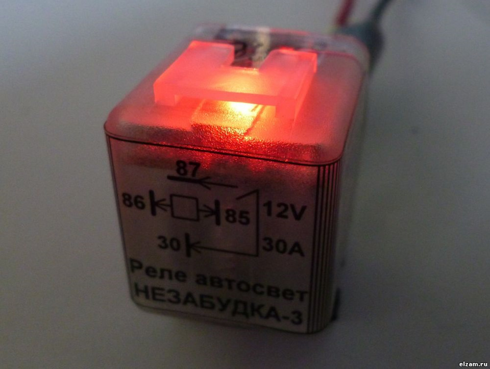 Реле Автосвет "НЕЗАБУДКА-3" — DRIVE2