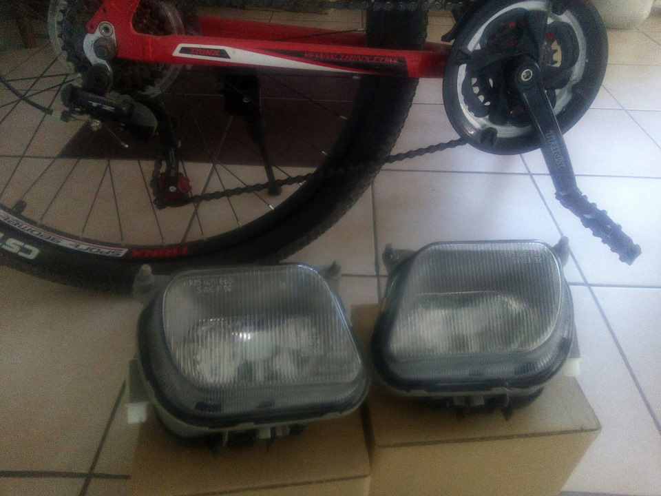 Новые ПТФ — Mercedes-Benz E-class (W210), 2 л, 1996 года | запчасти ...