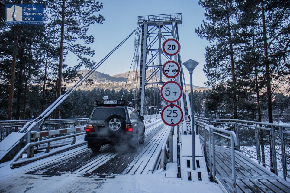 Зимний Алтай 2016 часть 1 — Toyota Land Cruiser 100, 4,7 л, 2000 года ...