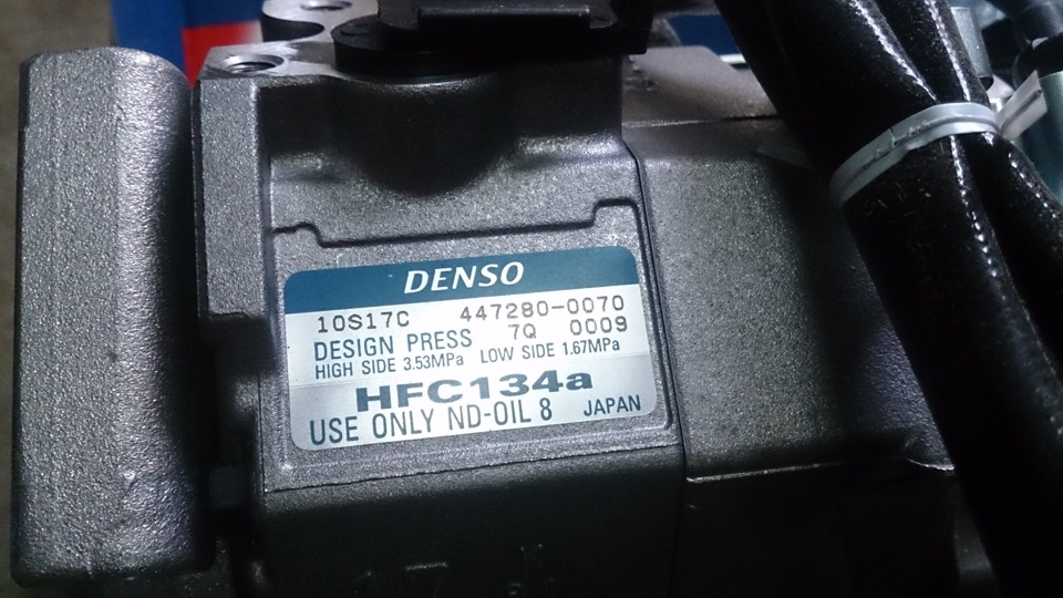 10S17C Компрессор кондиционера DENSO | Запчасти на DRIVE2
