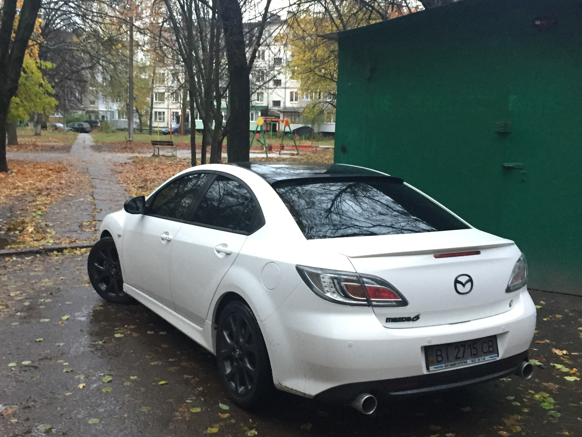 Mazda 6 GH белая