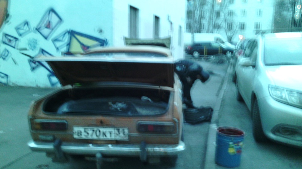 Поставил красные карты наконец то все)+ прокачка тормозов — Москвич ...