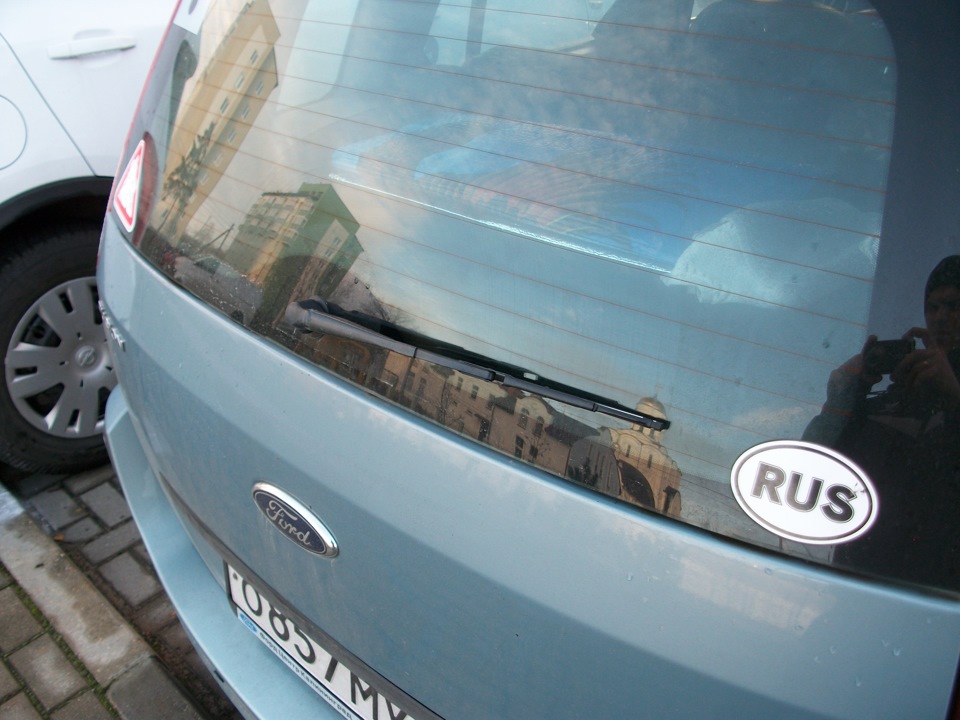 Смена дворников перед зимой — Ford Fusion, 1,6 л, 2008 года ...