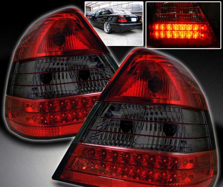 Включи задний фонарь. Задние фары Mercedes w202 светодиод. Mercedes w202 led Lights optika. W202 задние фонари. Тюнинговые фонари Мерседес w202.