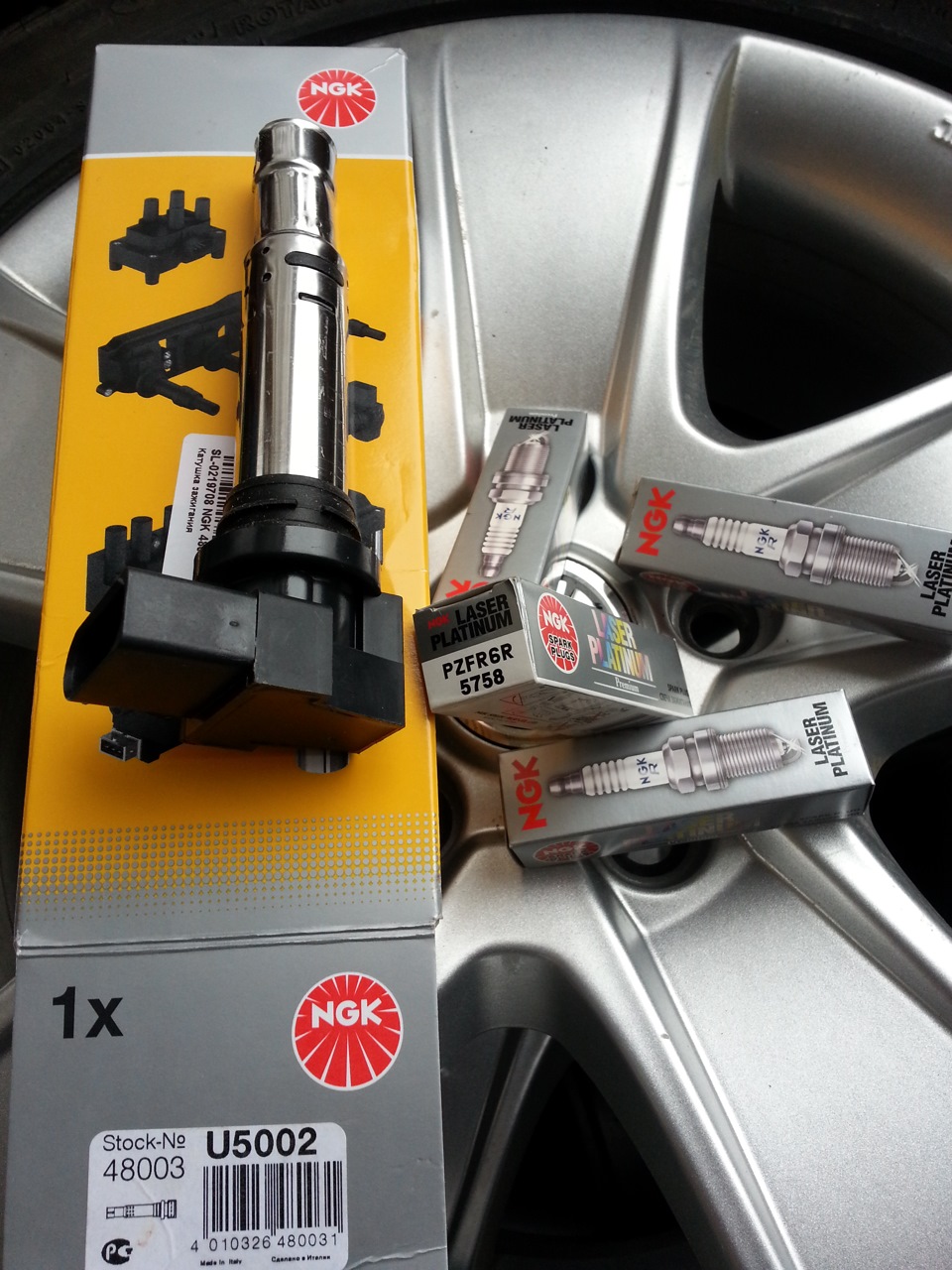 U5002 Катушка зажигания 48003 NGK | Запчасти на DRIVE2