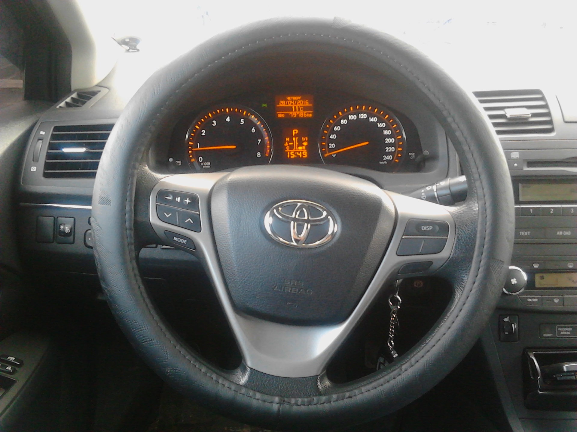 Как снять руль авенсис Оплётка на руль. - Toyota Avensis III, 1,8 л, 2010 года аксессуары DRIVE2