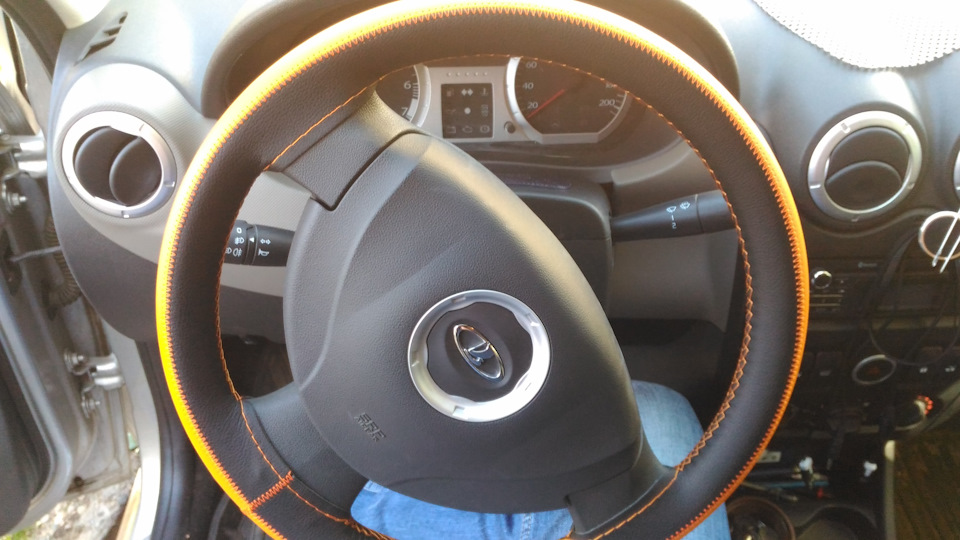 руль в кожу, цвет на любителя — DRIVE2