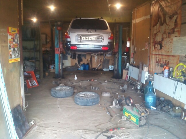 Ремонт санта фе — DRIVE2