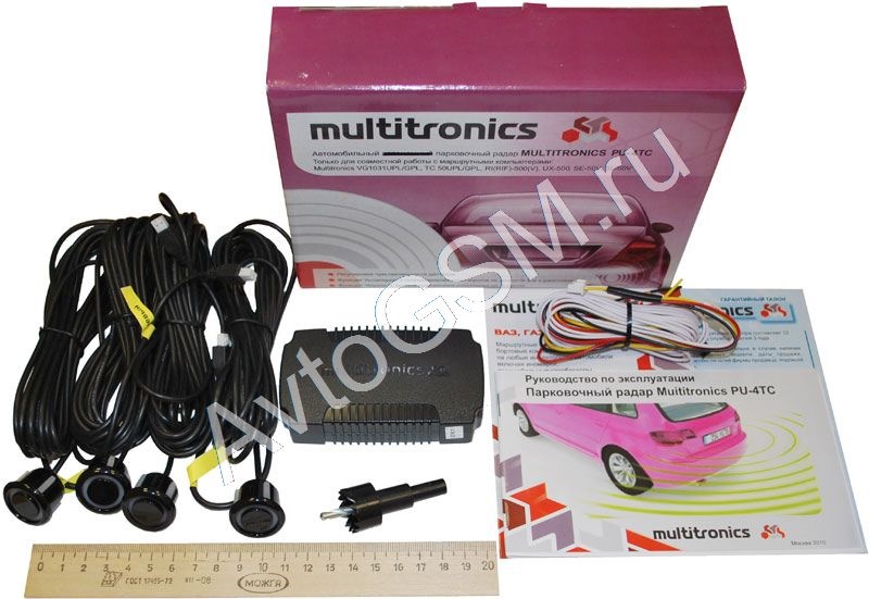 Парктроник multitronics pt 4tc и pu 4tc отличия