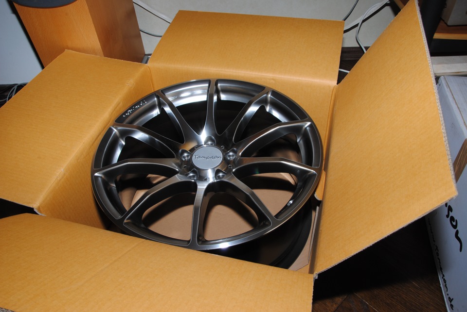 Вот и дождался я свои колёсики))) Диски TOMASON TN1 R 19х8,5 — Honda ...