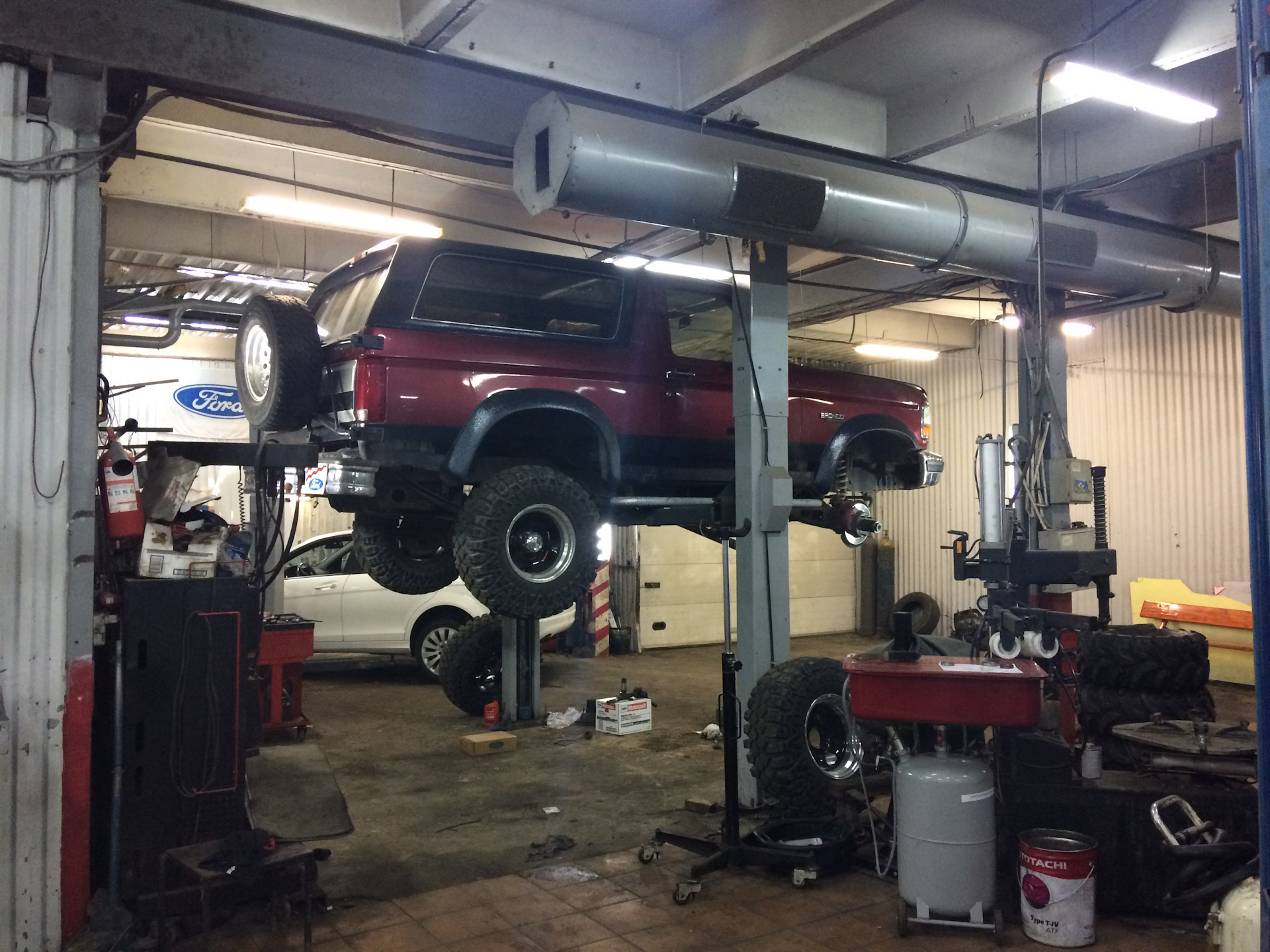 Запись не о чем, просто ТО — Ford Explorer (4G), 4,6 л., 2007 года ...