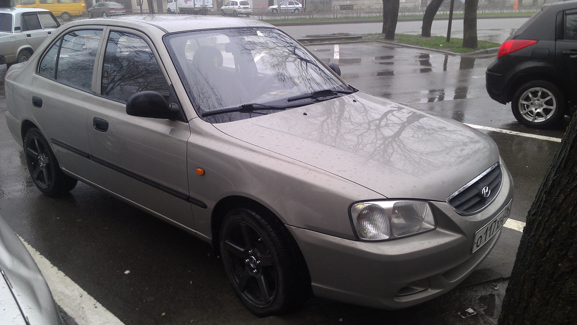 Hyundai Accent (2G) 1.5 бензиновый 2008 | Мускат на DRIVE2