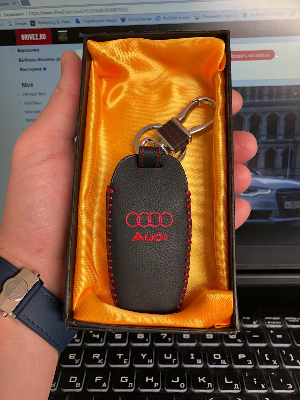 Поменяю чехол на 1Л. светлого пива. — Audi A6 (C7), 3 л, 2012 года ...