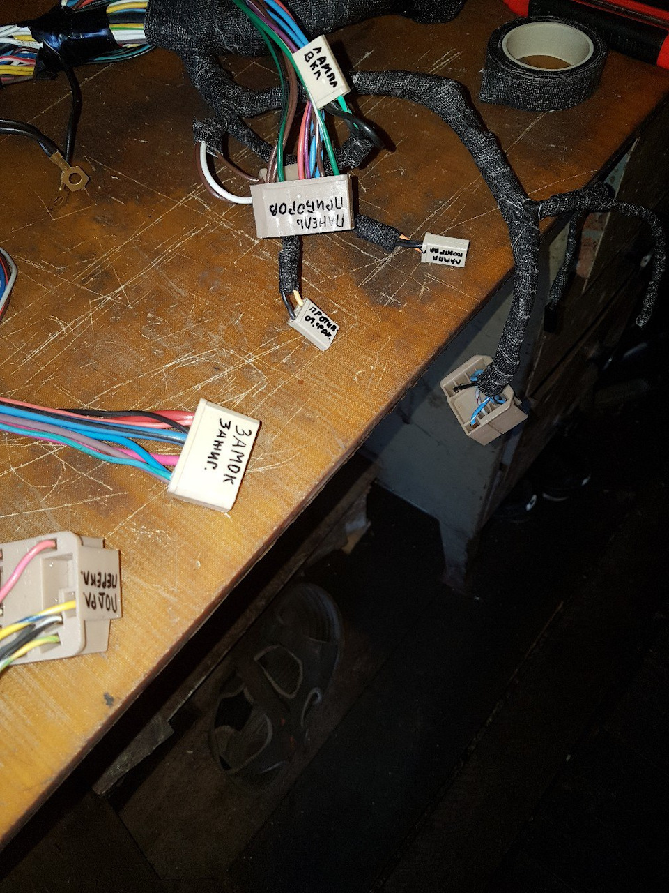 Изготовление проводки двигателя Ваз 2111 под управление ЭБУ Январь 5.1.1-71 и пр