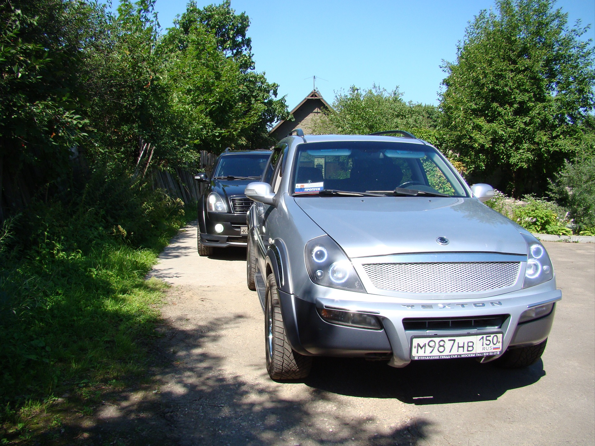 Немного летних фотографий. — SsangYong Rexton (1G), 3,2 л, 2006 года |  фотография | DRIVE2