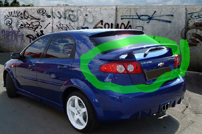 Tuning Chevrolet Lacetti Blue