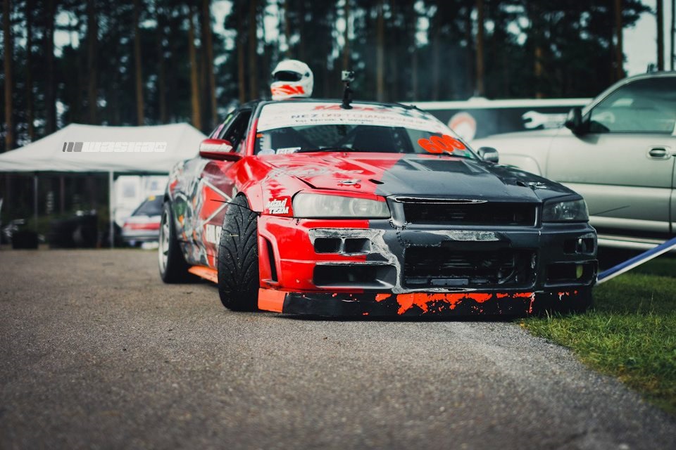 Nissan Skyline GTR r34 корч