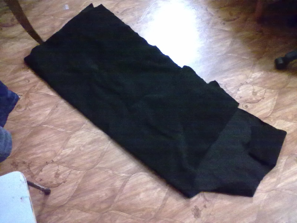 Козырьки от солнца обшиваем в карпет. — Lada 21073, 2,1 л, 2008 года ...