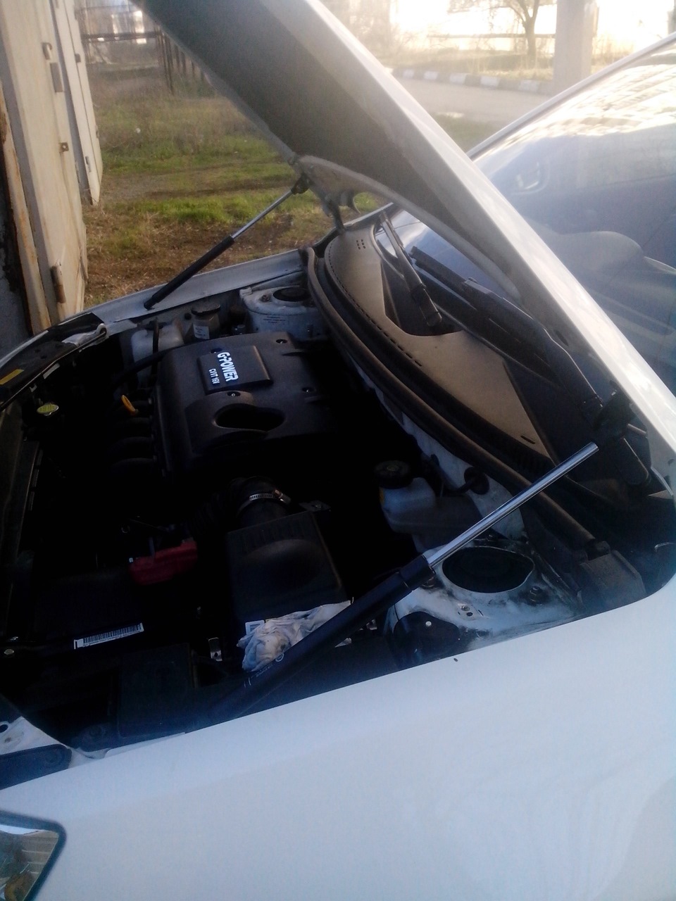 Газовые упоры под капот — DRIVE2