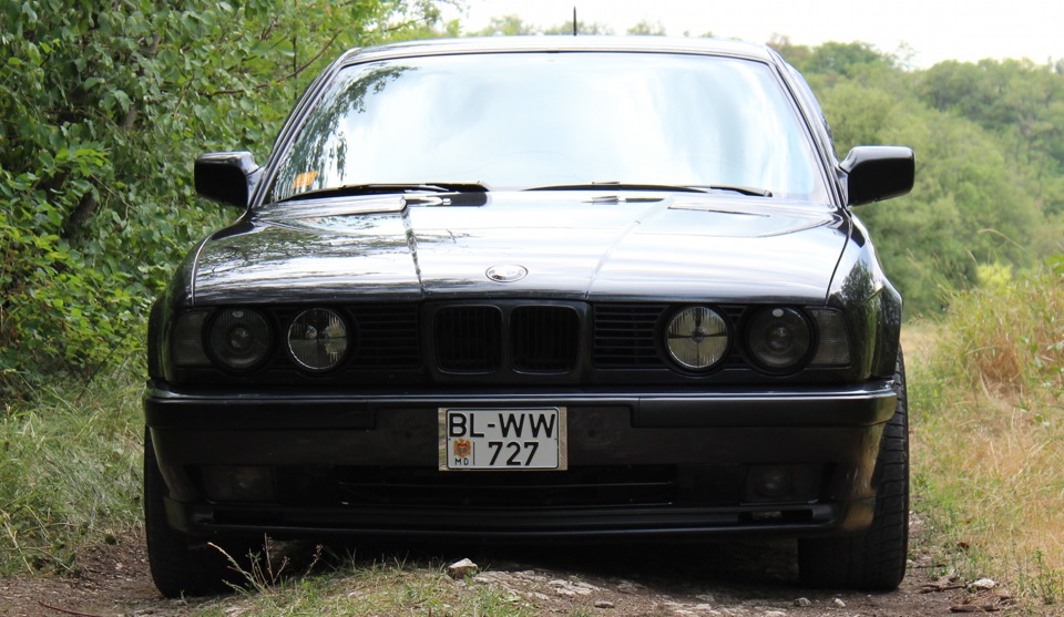 Bmw e34 hella black своими руками