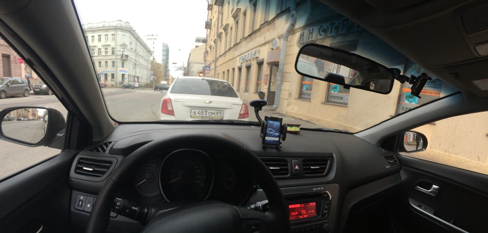 замена фильтра салона и возд. фильтра двигателя — KIA Rio (3G), 1,4 л ...