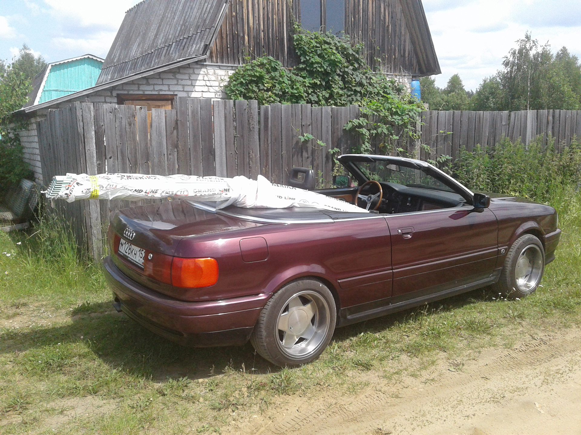 Про практичность кабриолета. — Audi Cabriolet (B4), 2,3 л, 1993 года |  наблюдение | DRIVE2