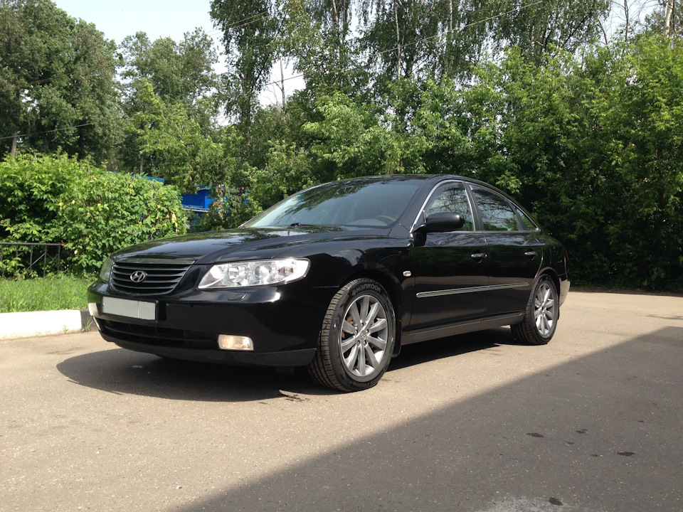 Оригинальные диски на лето — Hyundai Grandeur (TG), 3,3 л, 2008 года ...