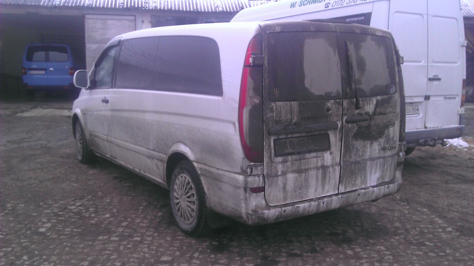 В Спб — Mercedes-Benz Vito (2G), 2,2 л, 2006 года | путешествие | DRIVE2