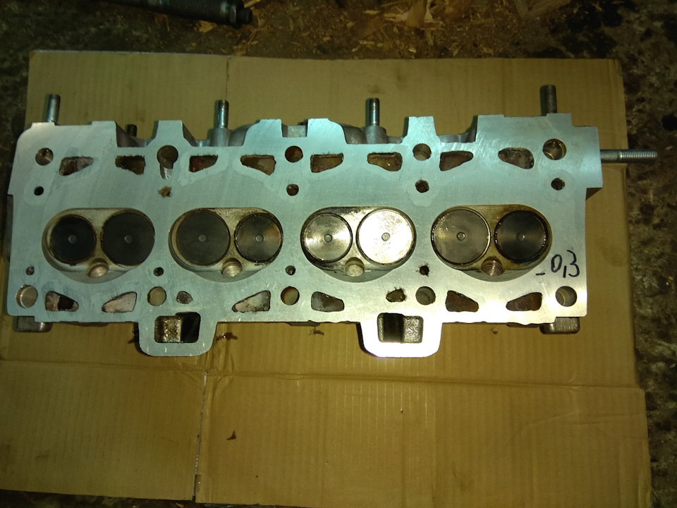 Увеличение степени сжатия под газ или ремонт двигателя — Lada 21083, 1 ...