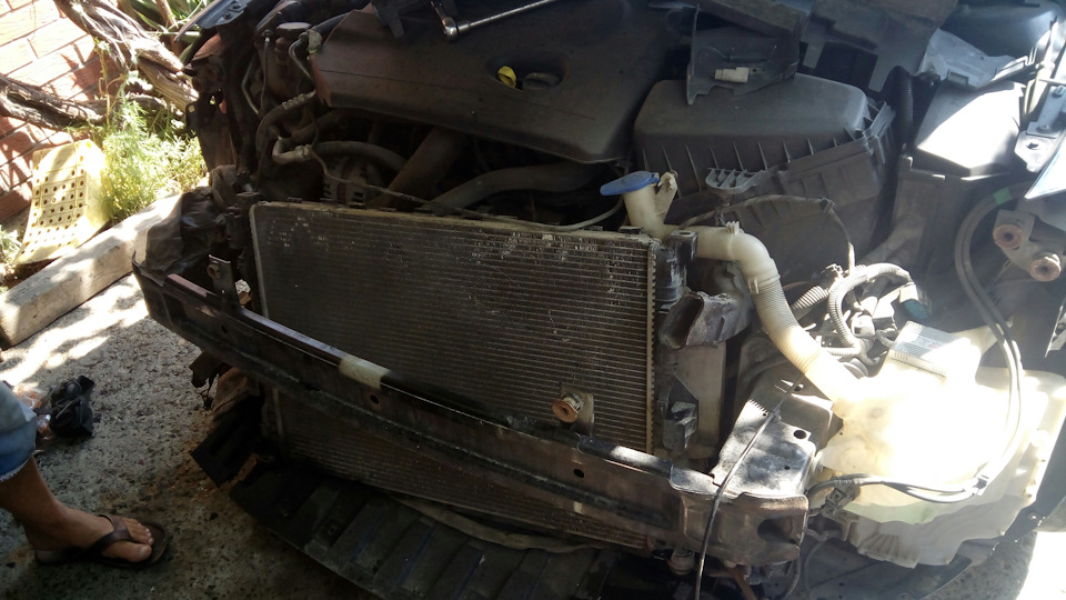 Мойка радиаторов со снятием — Ford Mondeo IV, 2 л, 2008 года | плановое ...