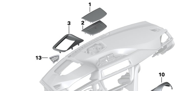 установка проекции bmw f10